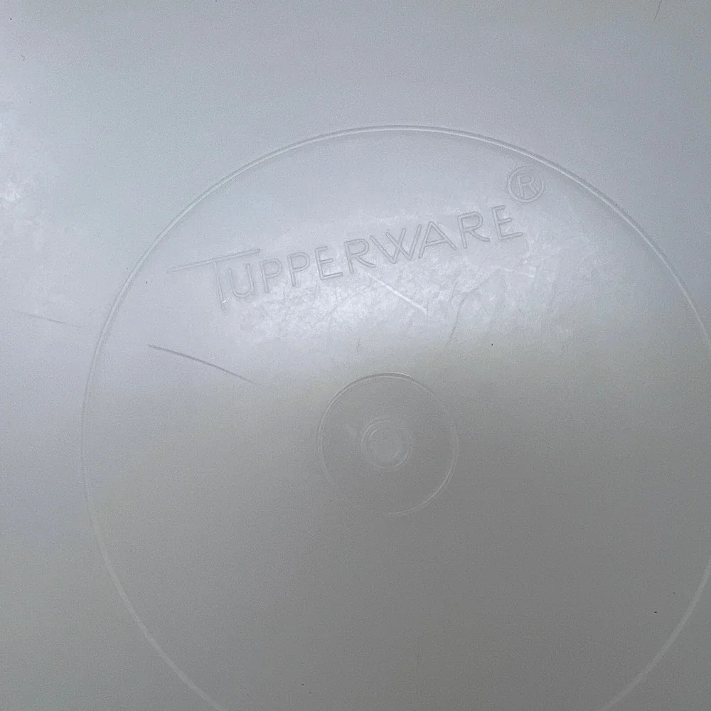 Vintage Tupperware‎ Fix n Mix Bowl Large Serving Container Sheer Lid